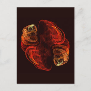 Carte postale Metamorphosis Art Abstrait