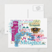 Carte postale métaphore KS2 et KS3 (Devant / Derrière)