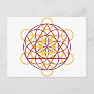 Carte Postale MetatronGlow1