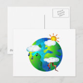 Carte Postale Météo (Devant / Derrière)