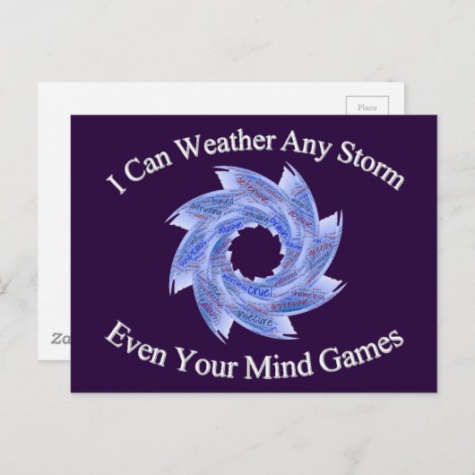 Carte Postale Météo (Devant / Derrière)