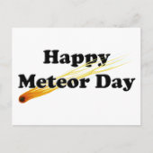 Carte Postale Meteor Day (Devant)