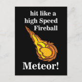 Carte Postale Meteor Tir Star Fireball Meteor (Devant)