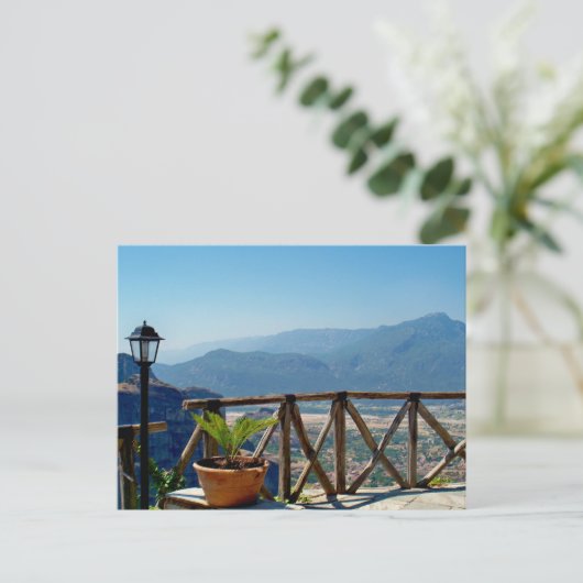 Carte postale Meteora, Grèce (Debout devant)