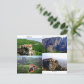 Carte Postale Meteora - Grèce (Debout devant)