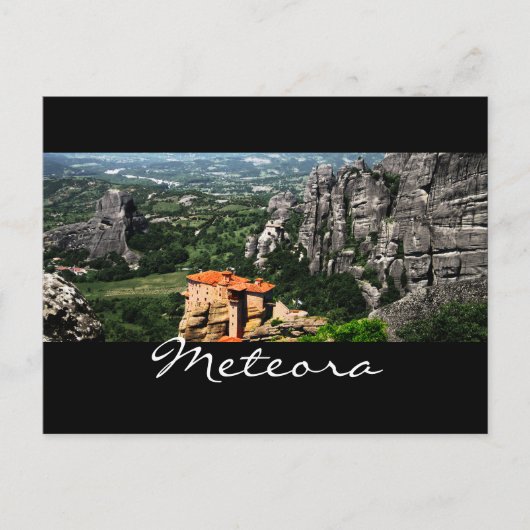 Carte Postale Meteora Grèce (Devant)