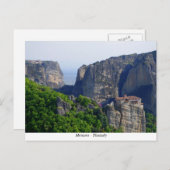 Carte Postale Meteora - Thessalie (Devant / Derrière)