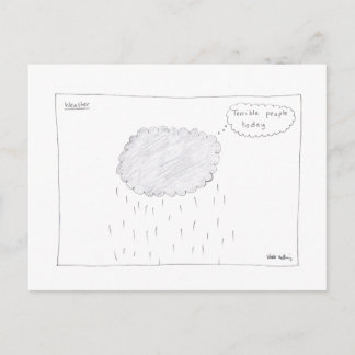 Carte postale météorologique