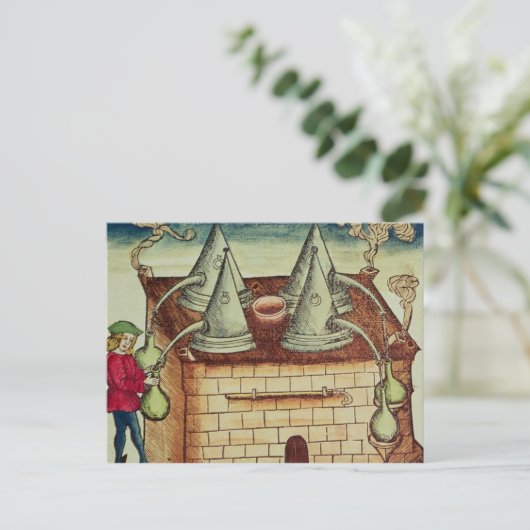 Carte Postale Méthodes de distillation (Debout devant)