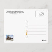 Carte Postale Methodist Church, Bodie Ghost Town, Californie (Dos)