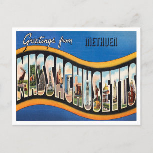 Carte Postale Methuen, Massachusetts Travel