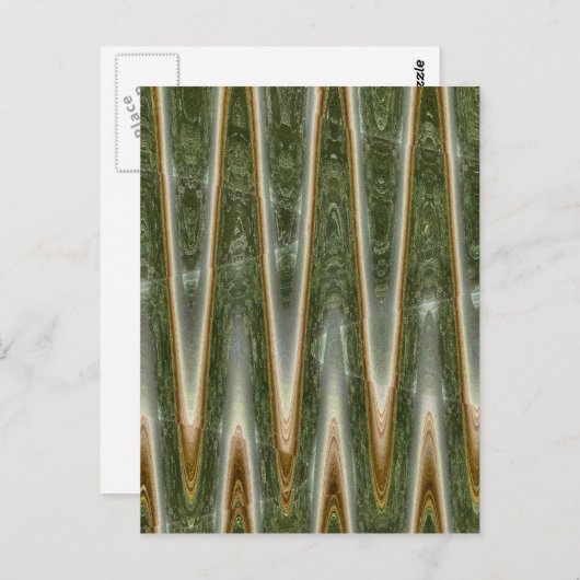 Carte Postale Métrage vert (Devant / Derrière)