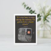 Carte Postale Métro (Debout devant)