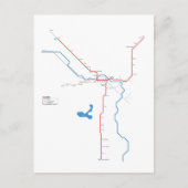 Carte Postale métro Calgary (Devant)