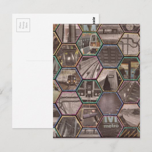 Carte Postale Métro DC (Devant / Derrière)