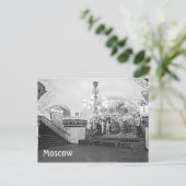 Carte Postale Métro de Moscou (métro), Russie (Debout devant)