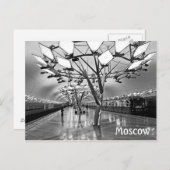 Carte Postale Métro de Moscou (métro), Russie (Devant / Derrière)