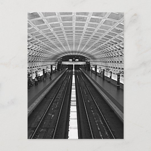 Carte Postale Métro de Washington (Devant)