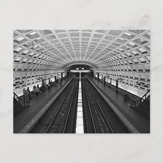 Carte Postale Métro de Washington (Devant)