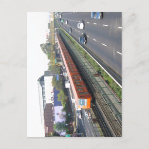 Carte Postale Metro Mexico City, A Linea 2 Metro Mexico City
