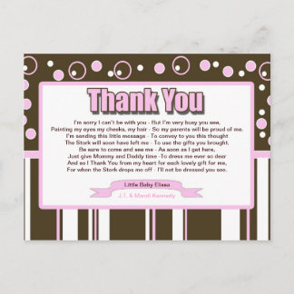 Carte Postale Métro rose