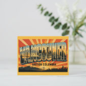 Carte Postale Métropole côtière de Vancouver BC (Debout devant)