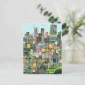 Carte Postale Metropolis Green (Debout devant)