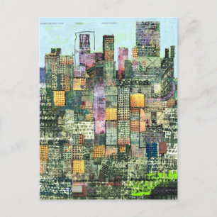 Carte Postale Metropolis Green
