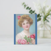 Carte Postale Mettez des Roses dans vos joues (Debout devant)