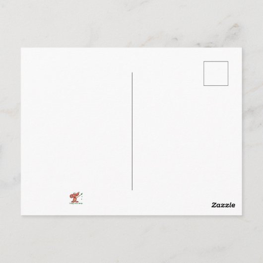 Carte Postale Mettez une chanson dans mon coeur Bible Écriture O (Dos)