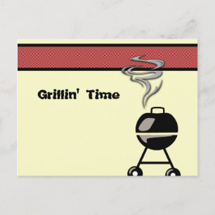 Carte Postale Mettez votre GRILL ON