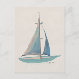 Carte Postale Mettre les voiles vers de nouveaux horizons