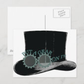 Carte Postale mettre un équipement - steampunk (Devant / Derrière)