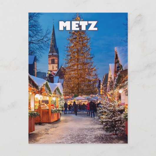 Carte Postale Metz Christmas Magic (Devant)