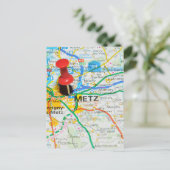 Carte Postale Metz, France (Debout devant)