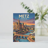 Carte Postale Metz France (Debout devant)