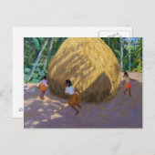 Carte Postale Meule de foin Kerala (Devant / Derrière)