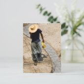 Carte Postale mexicain d'Acapulco (Debout devant)