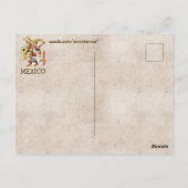 Carte postale mexicaine (Dos)