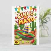 Carte postale mexicaine Fiesta Time (Debout devant)