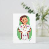 Carte postale mexicaine, Yucatan Matryoshka (Debout devant)
