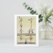 Carte Postale Mexicains pratiquant la gymnastique (litho couleur (Debout devant)