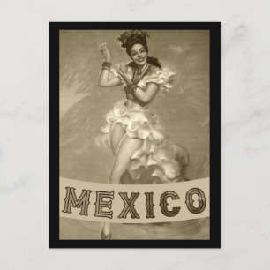 Carte Postale MEXICO Art Vintage - Voyage -  