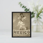 Carte Postale MEXICO Art Vintage - Voyage - (Debout devant)