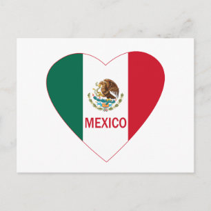 Carte Postale Mexico Heart