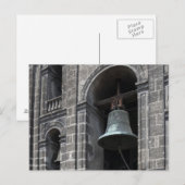 Carte Postale Mexico, Mexico, Zocalo. Les tours Bell (Devant / Derrière)