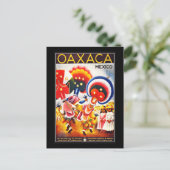 Carte postale Mexico Salutations Vintage (Debout devant)