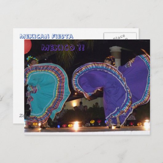 Carte Postale Mexique ! ! (Devant / Derrière)