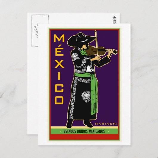 Carte Postale Mexique (Devant / Derrière)