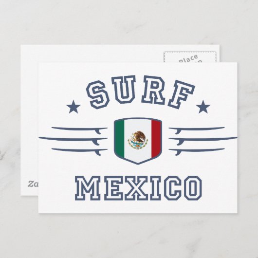 Carte Postale Mexique (Devant / Derrière)